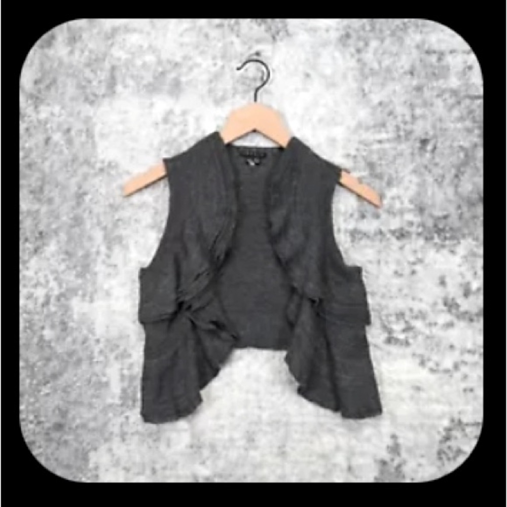 Theory Grey Sweater Vest XS P